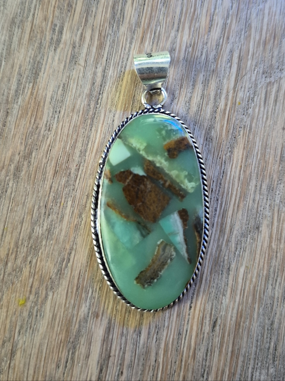 Chrysoprase Pendant